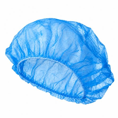 Jednorázová čepice - BARET modrý, 100ks/bal, 10bal/krt
