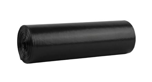 Pytel-odpad ČERNÝ 70x110 80mi 120L  15ks/rol  10rol/krt 420rol/pal